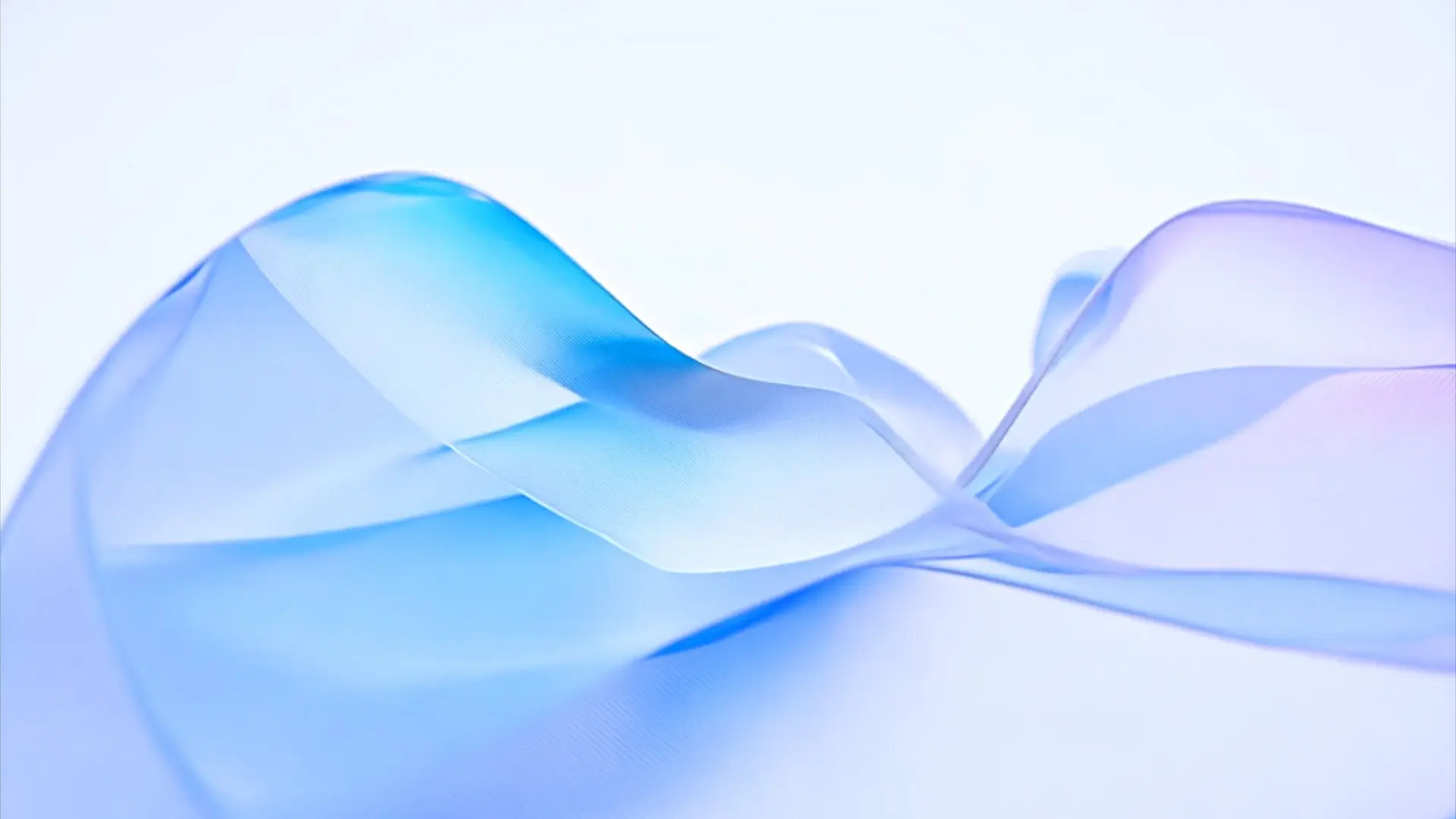 Transparent Blue Wave Background for Title Animation